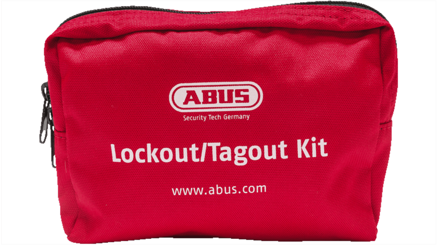 ABUS Red Polyester Lockout Bag