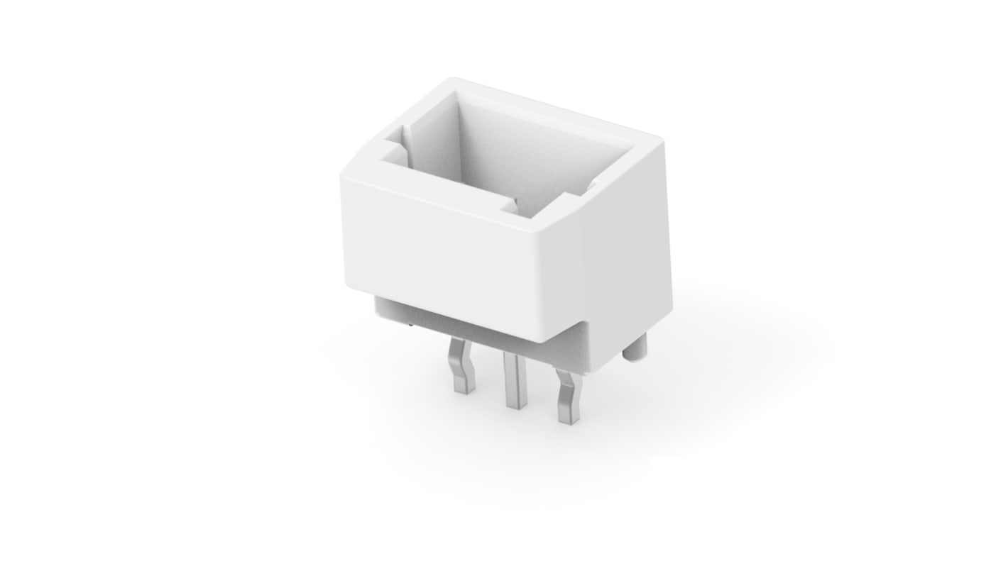 Conector macho para PCB TE Connectivity serie GRACE INERTIA 2.0 de 3 vías, 1 fila, paso 2mm, Montaje en placa