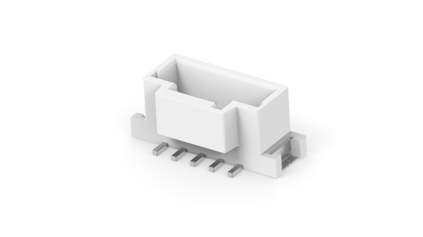 Conector macho para PCB TE Connectivity serie GRACE INERTIA 2.0 de 2 vías, 1 fila, paso 5mm, Montaje en placa