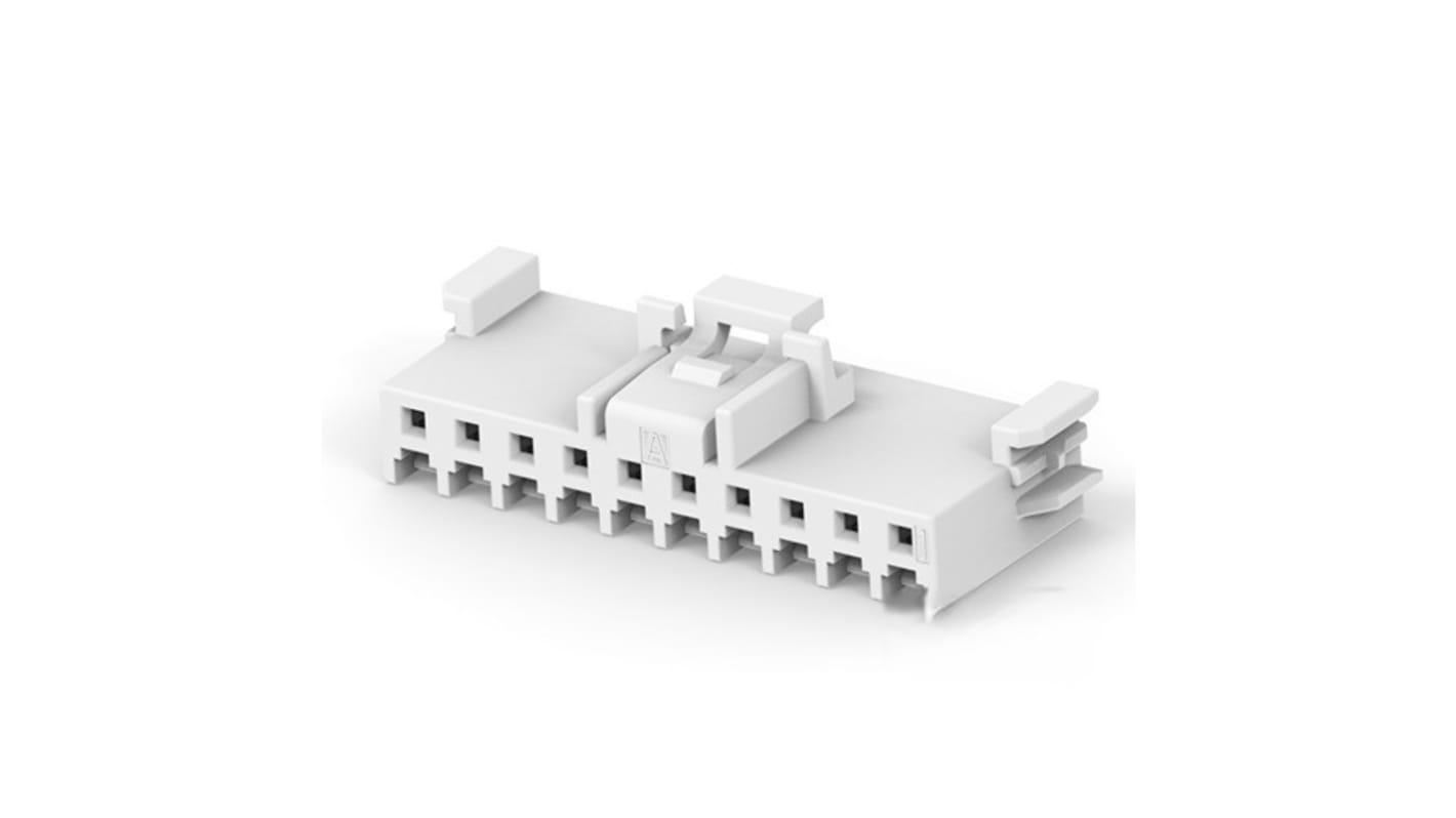 TE Connectivity, SGI2.0 Plug Connector Housing, 2mm Pitch, 10 Way, 1 Row