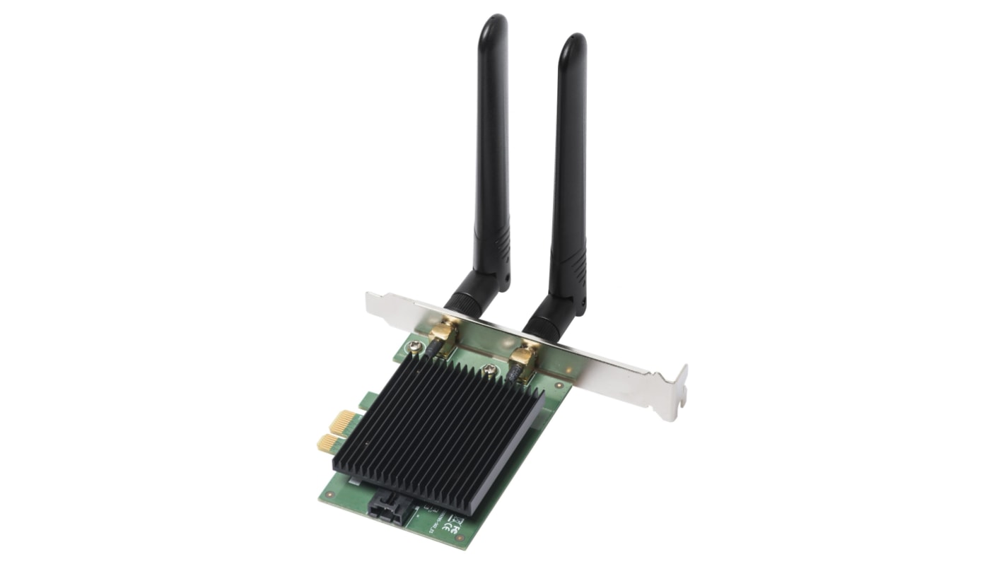 Adaptador WiFi, Edimax, PCIe x1, 3000Mbit/s AX3000 IEEE 802.11 a/b/g/n Bluetooth