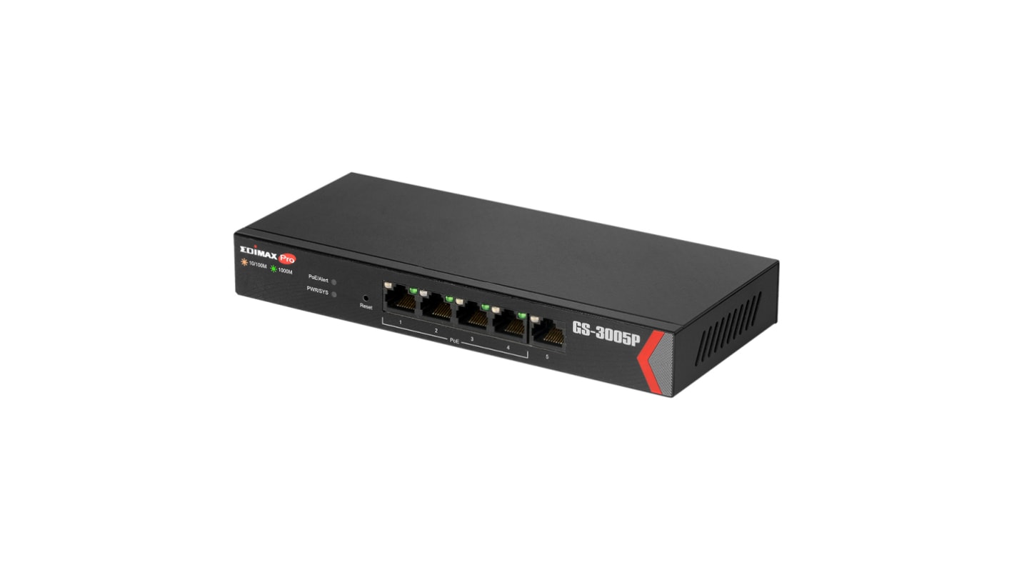 Switch Gigabit Edimax GS-3005P, 5 ports