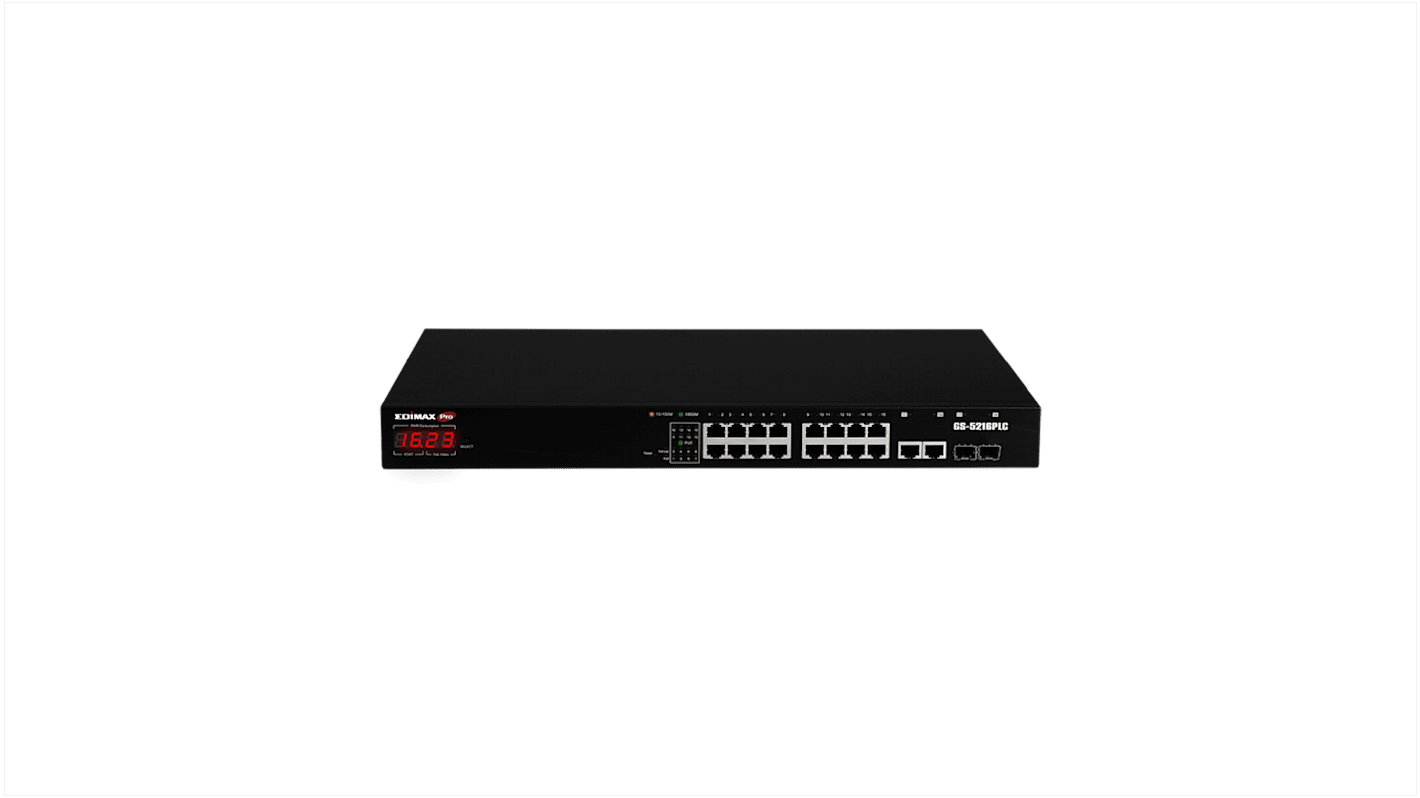 Edimax GS-5216PLC Gigabit-Switch PoE 18-Port Smart