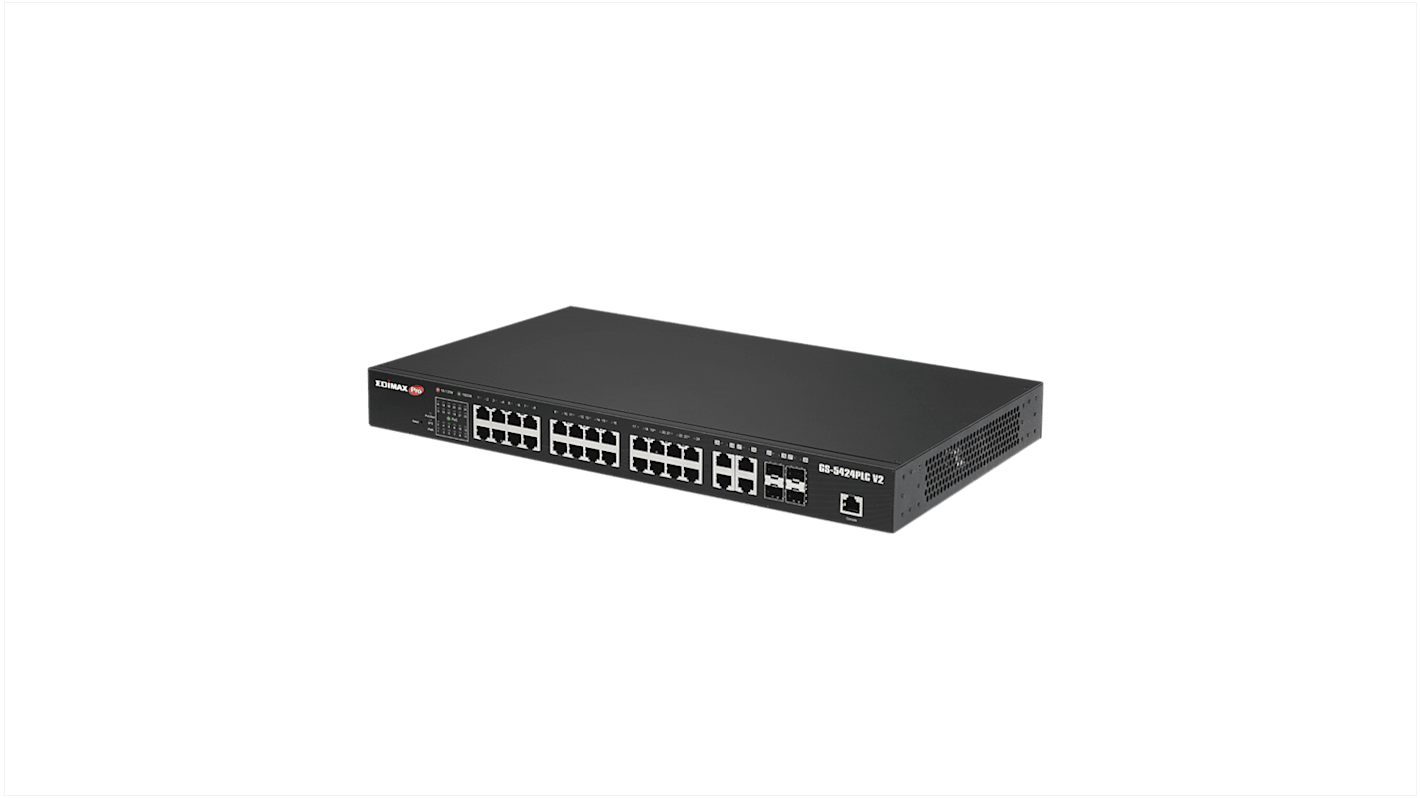 Switch Gigabit Edimax GS-5424PLC V2, 28 ports