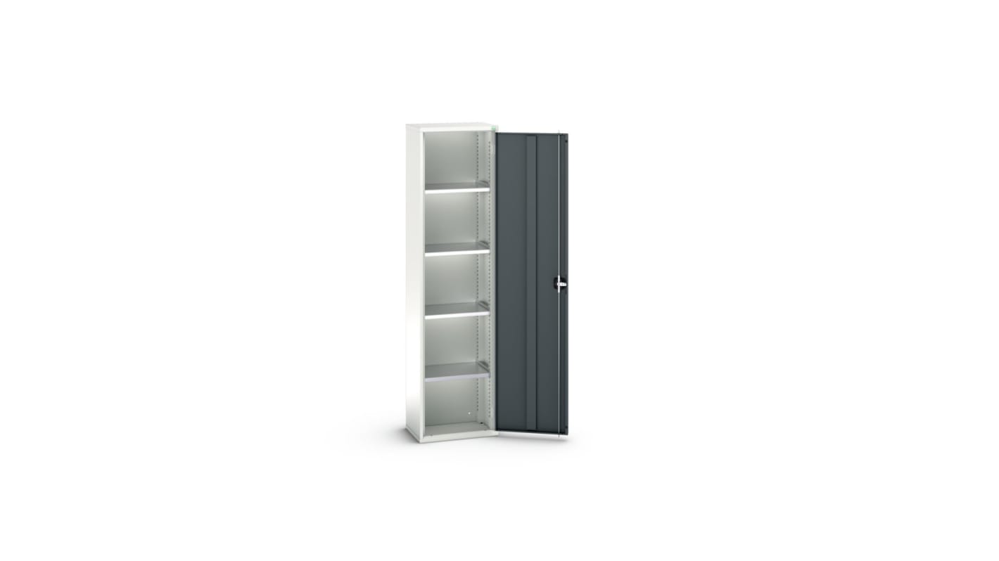 Bott 1 Door, 0 Drawer Sheet Steel Floor Standing Cupboard, 525 x 350 x 2000mm