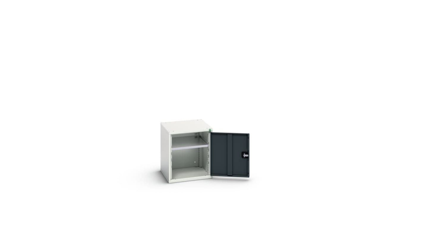 Bott 1 Door, 0 Drawer Sheet Steel Floor Standing Cupboard, 525 x 550 x 600mm