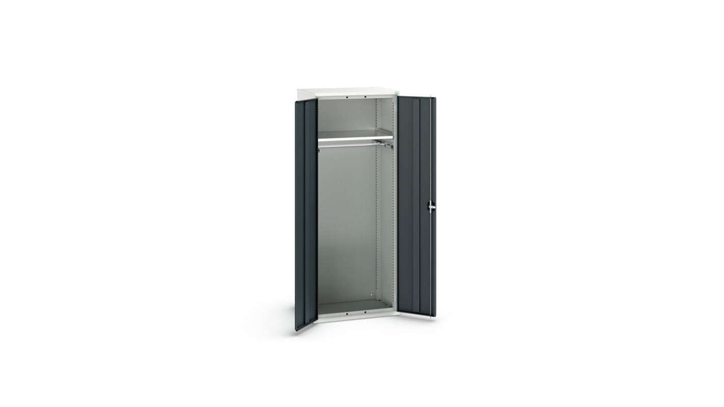 Bott 2 Door Sheet Steel Lockable Floor Standing Cupboard, 800 x 550 x 2000mm