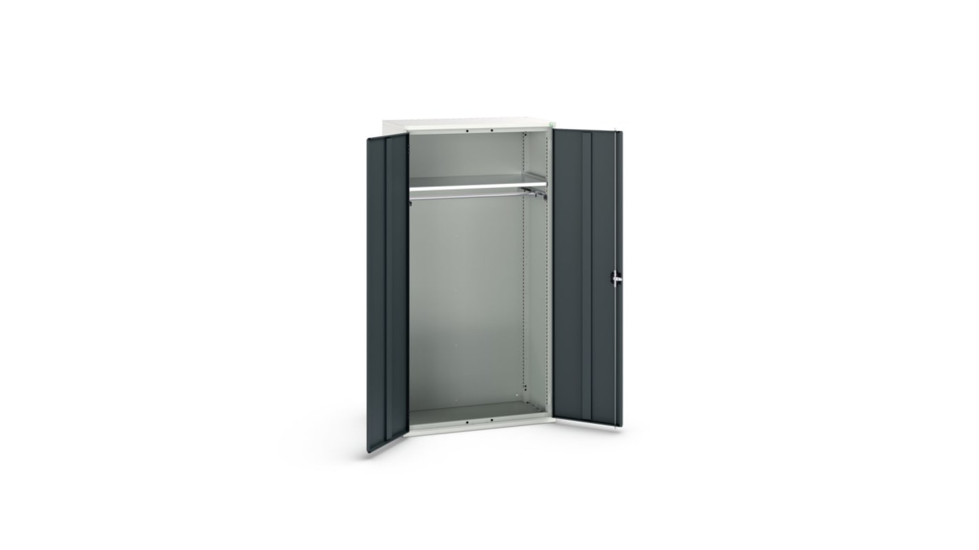 Bott 2 Door, 0 Drawer Sheet Steel Floor Standing Cupboard, 1050 x 550 x 2000mm