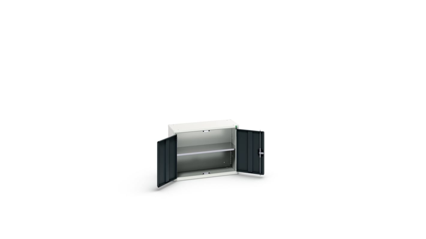 Bott 2 Door Sheet Steel Lockable Floor Standing Cupboard, 800 x 350 x 600mm