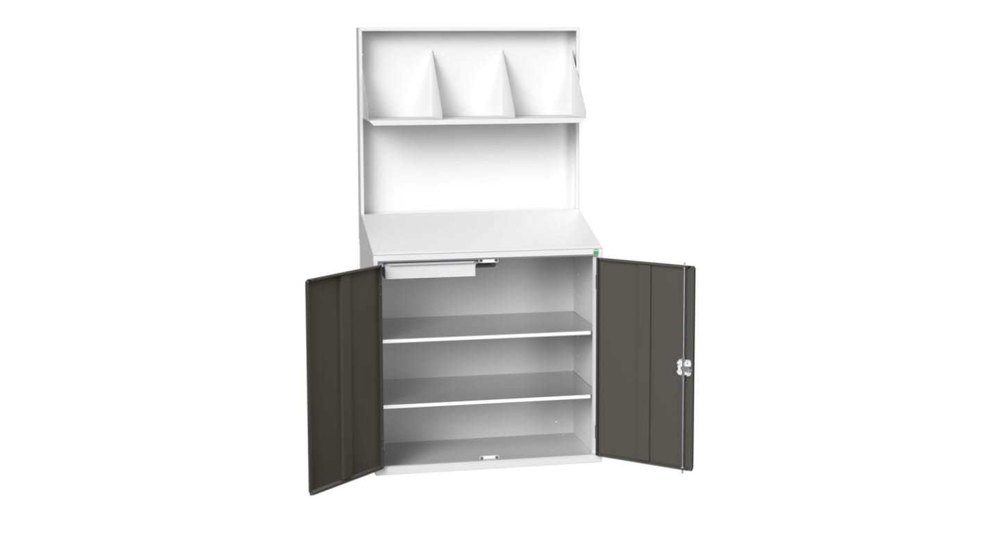 Bott Aufbewahrungsschrank, Typ Schrank mit Ablage,  Bodenmontage, 2 Tür/en, 2 Regal/e, 1 Schublade/n,  Verriegelbar,