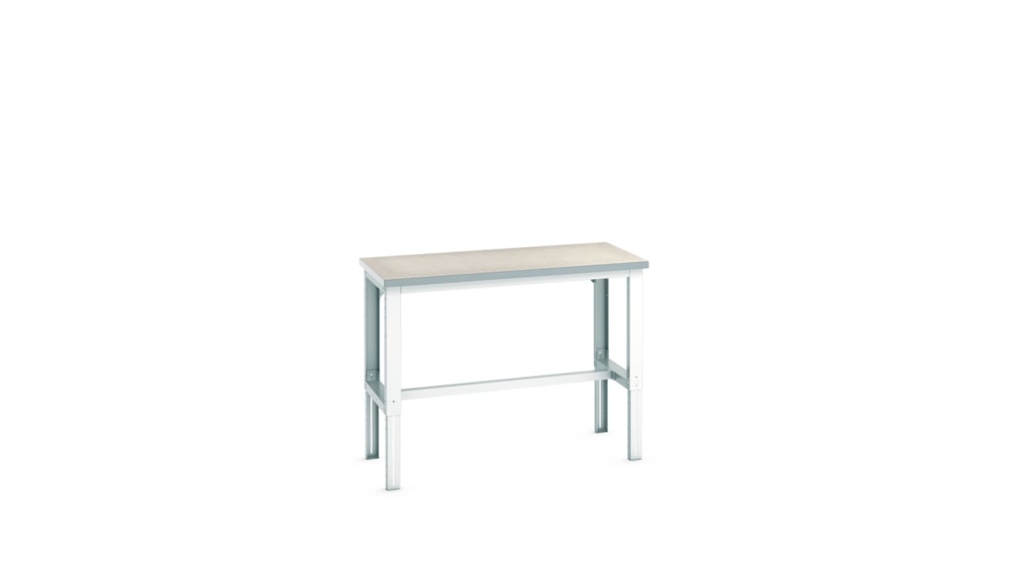 Bott Steel Workbench, Adjustable Height, 740 → 1140mm x 1500mm x 750mm