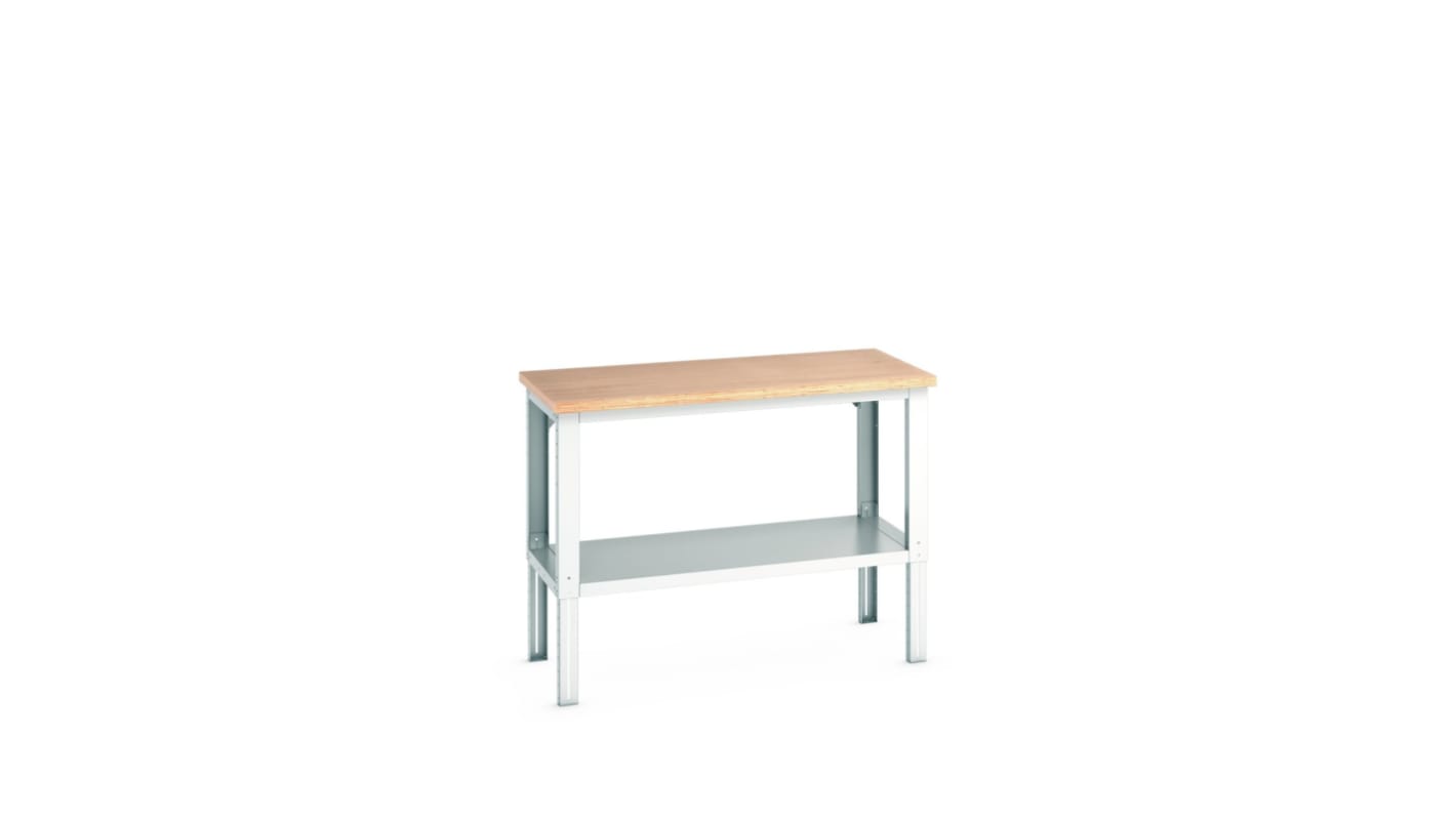 Bott Steel Workbench, Adjustable Height, 740 → 1140mm x 1500mm x 750mm