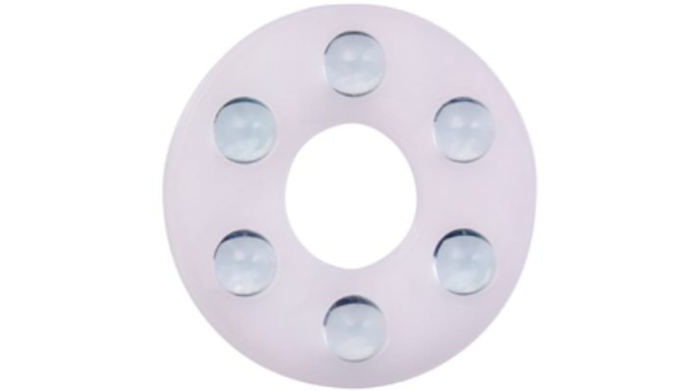 Igus Thrust Washer 2.5 x 45.5mm For Use With Axial Ball Bearing, BB-6006TW-B180-GL