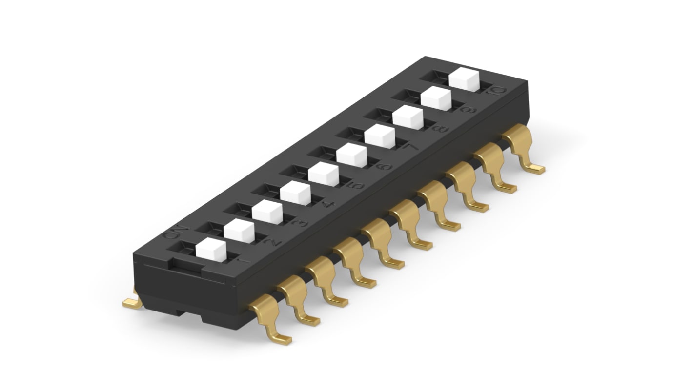 ADE Next Gen. 10 Pos. SMT TU Dip Switch