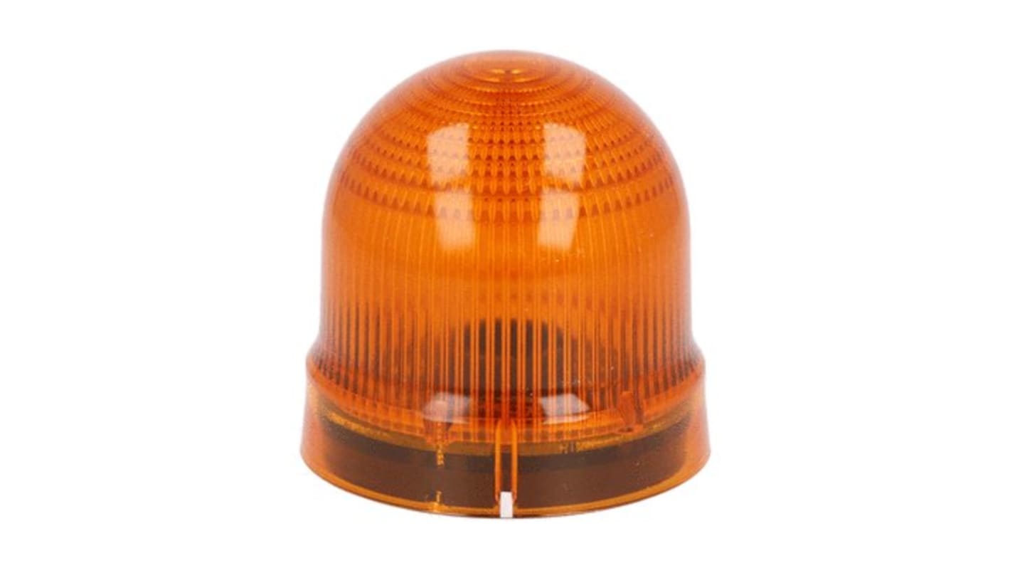 Lovato 8LB6 Serien Signallys, Orange linse, Konstant lysende, Glødelampe, Bajonetfitting, 12 → 240 V ac/dc