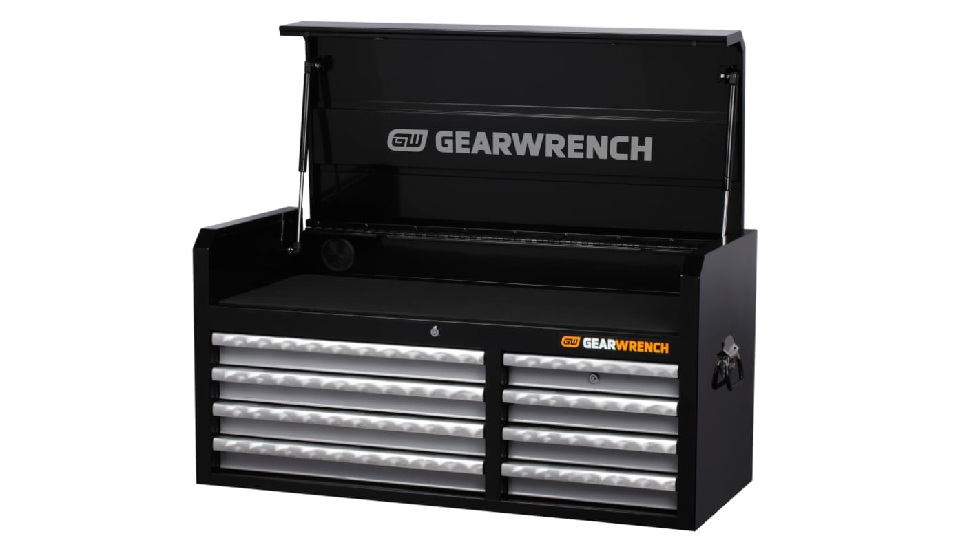 GearWrench 8 drawer Steel Wheeled Tool Chest, 530mm x 450mm x 1.066m