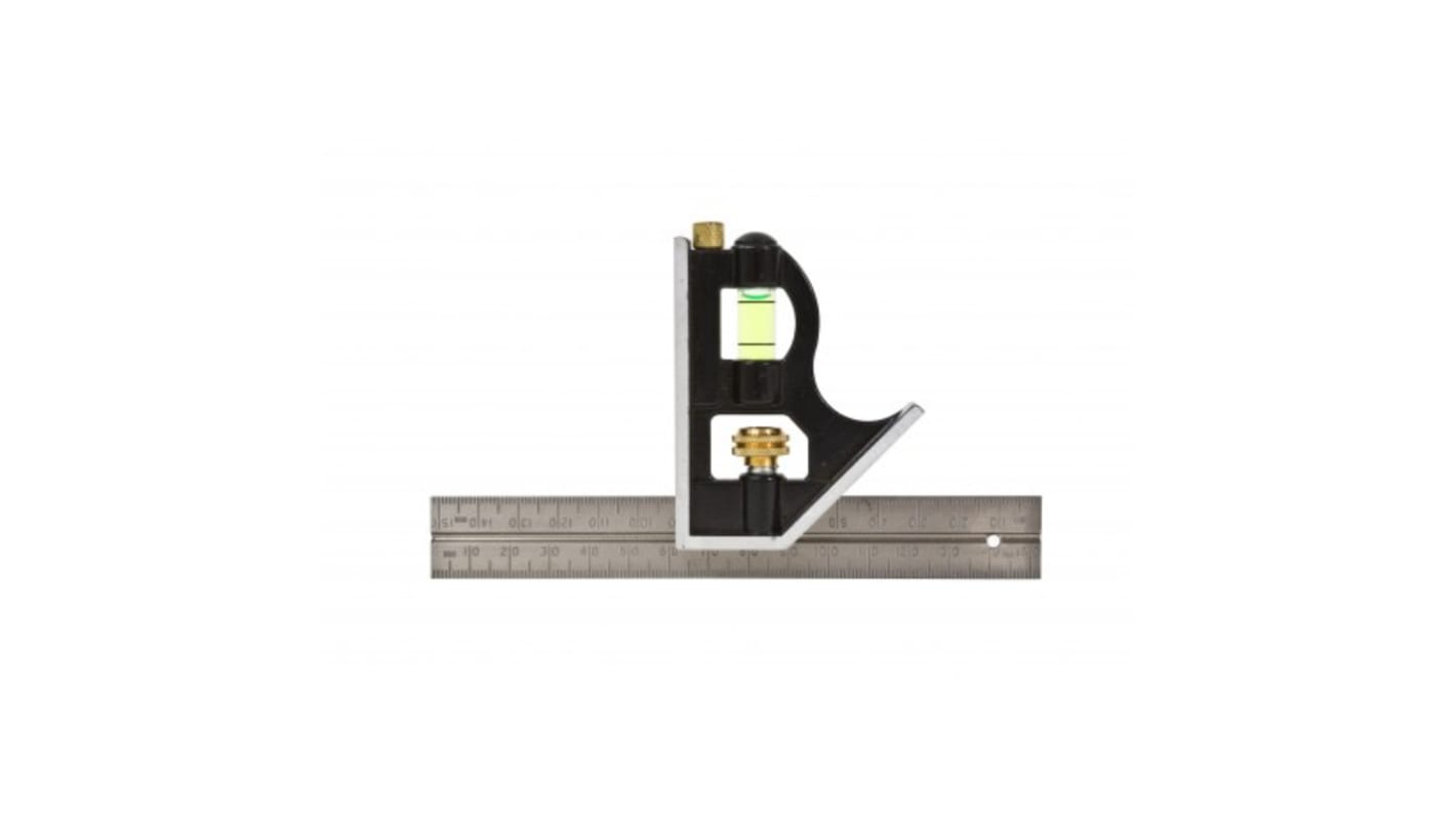 Crescent 150mm Combination Square, Stainless Steel