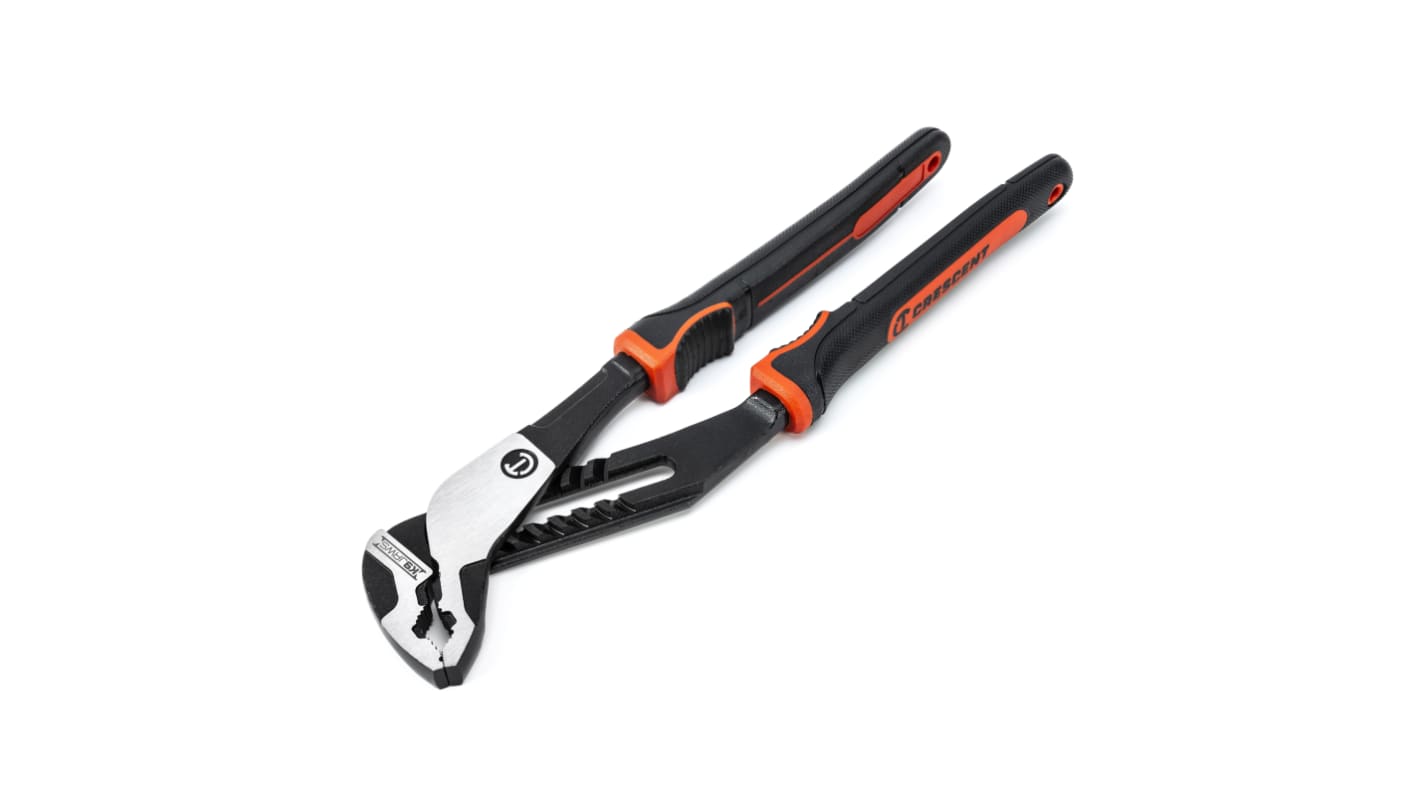 Crescent RTZ210CGV 6-Piece Pliers, 250 mm Overall, Angled Tip, 53mm Jaw, ESD