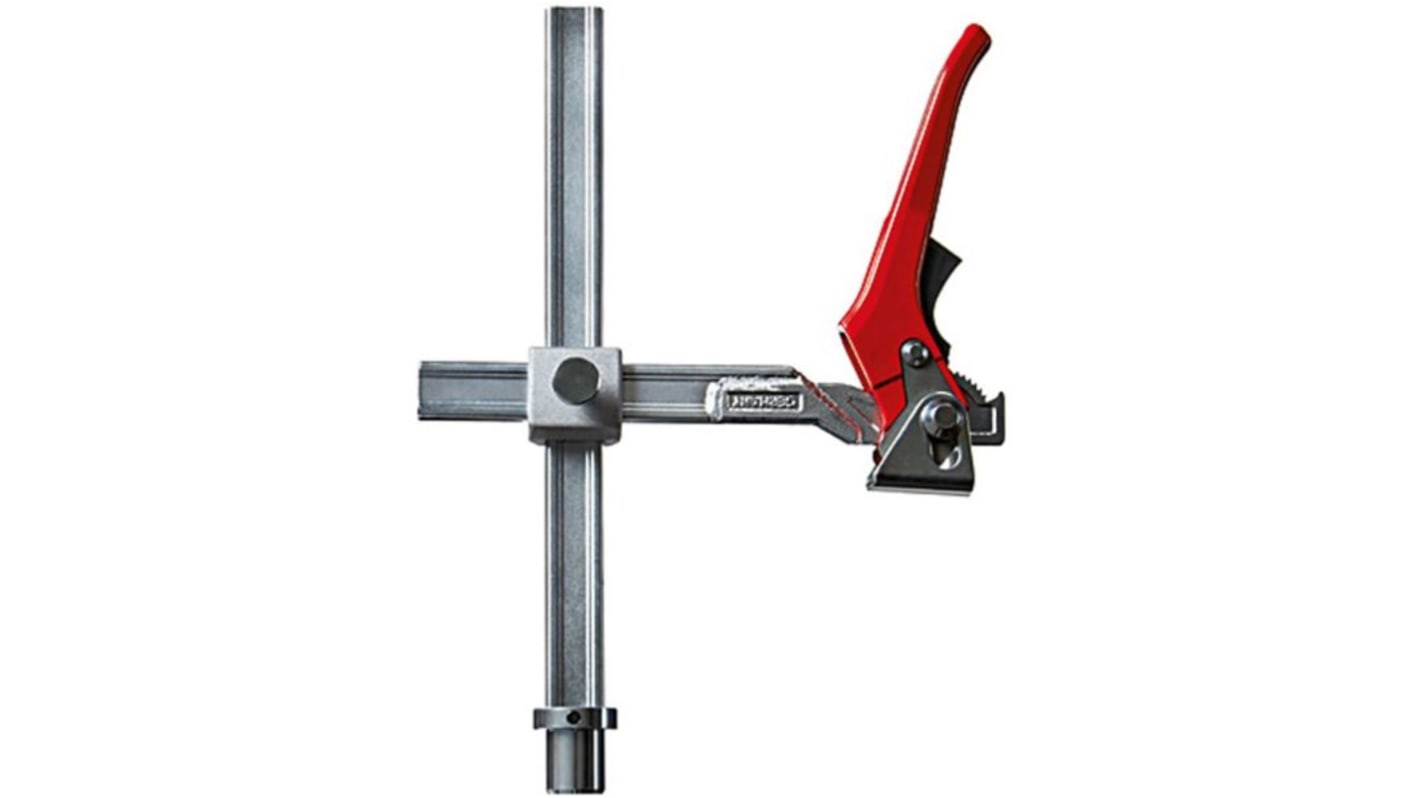 Bessey Table Clamp Lever Handle with Variable throat depth fits 16mm welding tables, For Use With Fits 16 Matrix