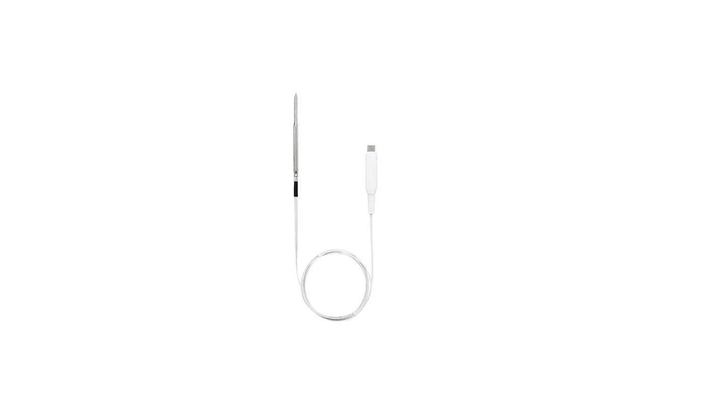 PT100 Needle PT100 Temperature Probe, 90mm Length, 4mm Diameter, 150 °C Max