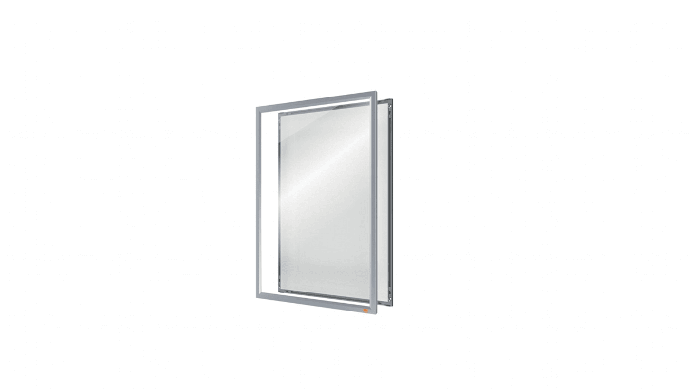 Nobo White A3 Metal Information Board, 17mm Height, 320mm Width