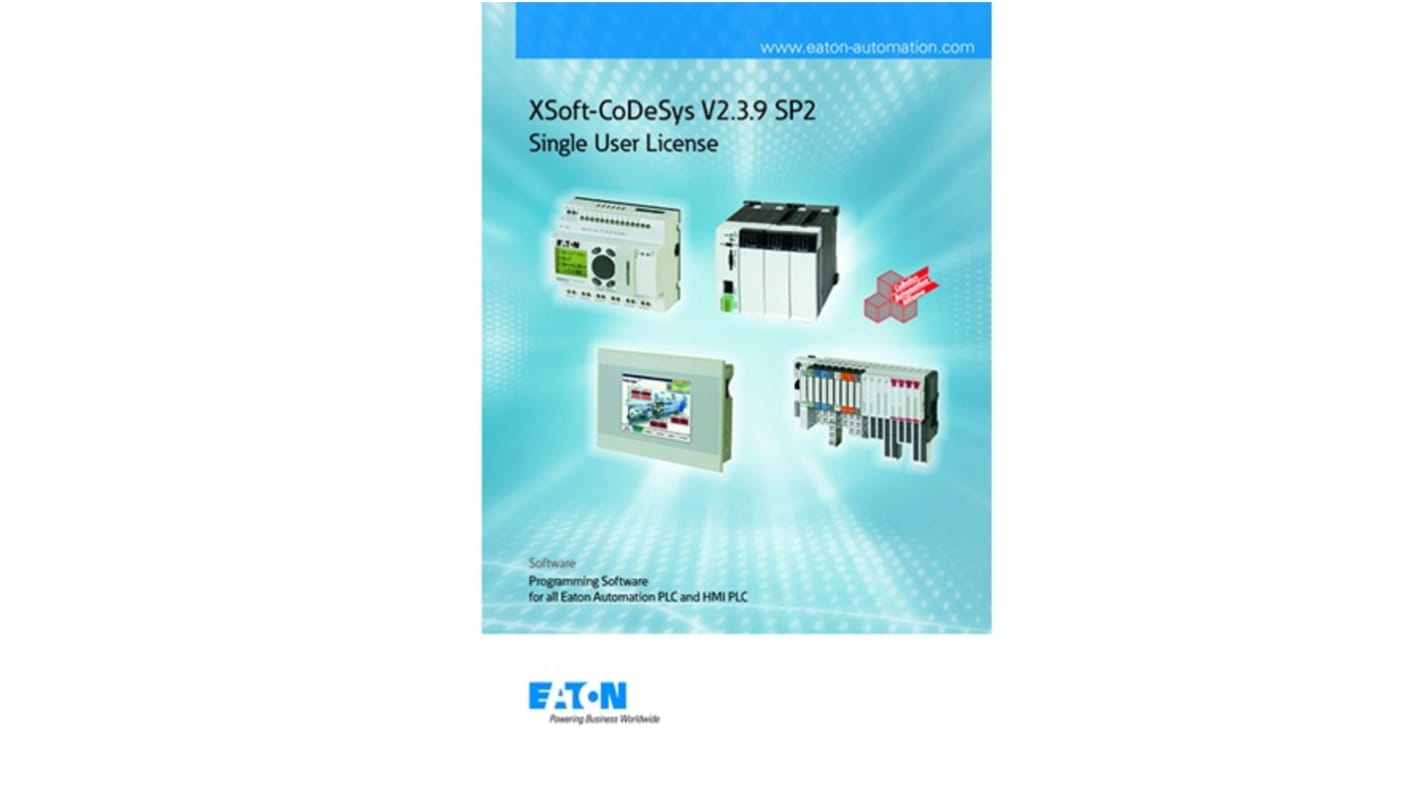 Software de programación Eaton Moeller, para usar con Sistema operativo Windows 8