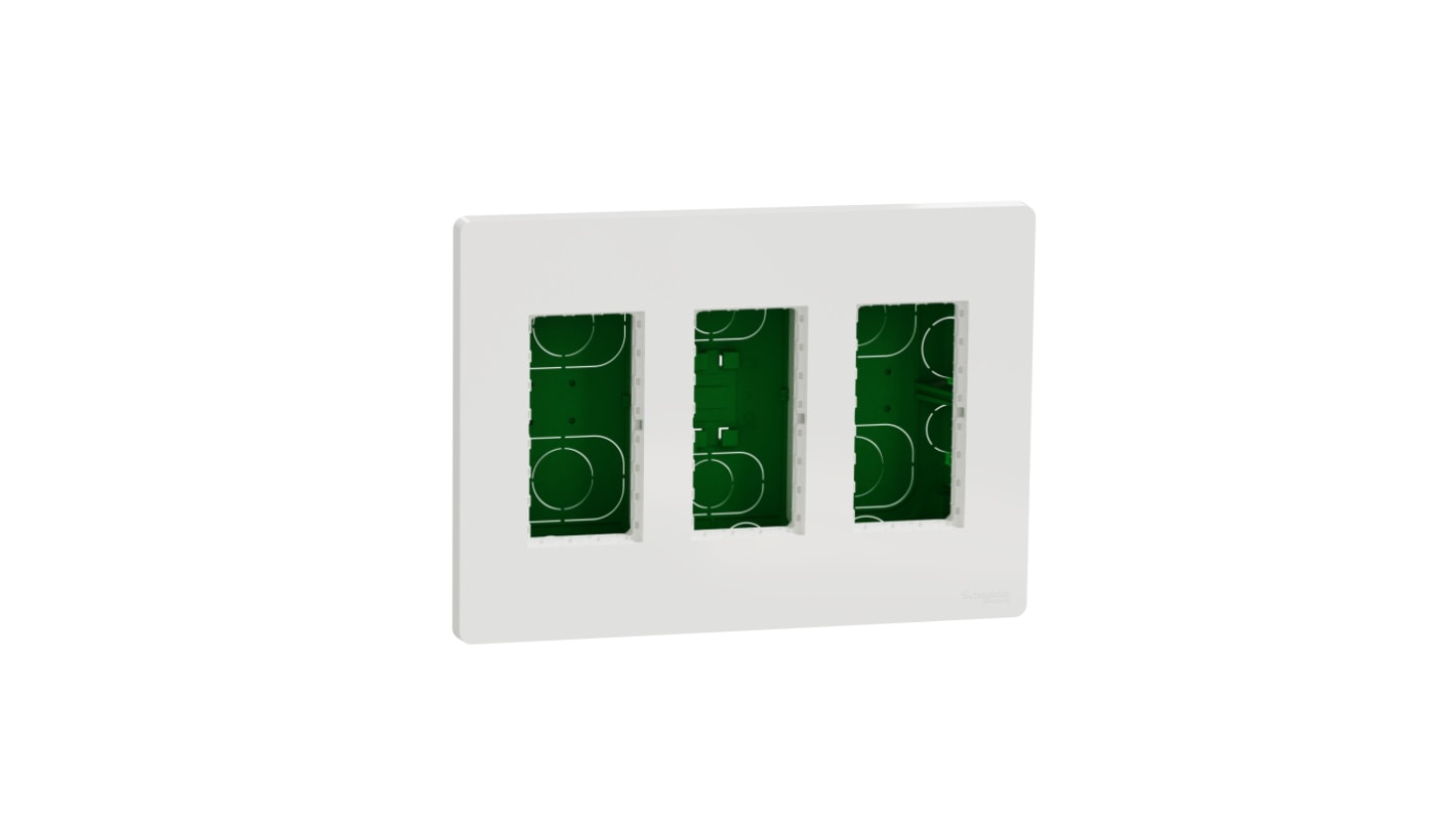 Scatola posteriore Schneider Electric NU173418 serie Unica, ABS, Bianco, 167 x 230 x 62mm