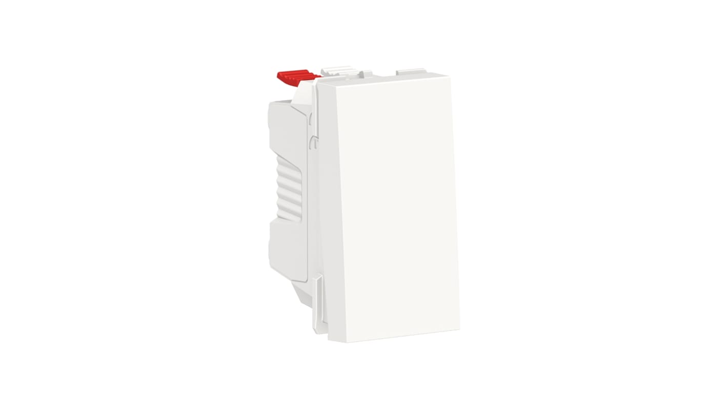 NU310318F | Schneider Electric White Rocker Switch, 2 Way, NU3 | RS