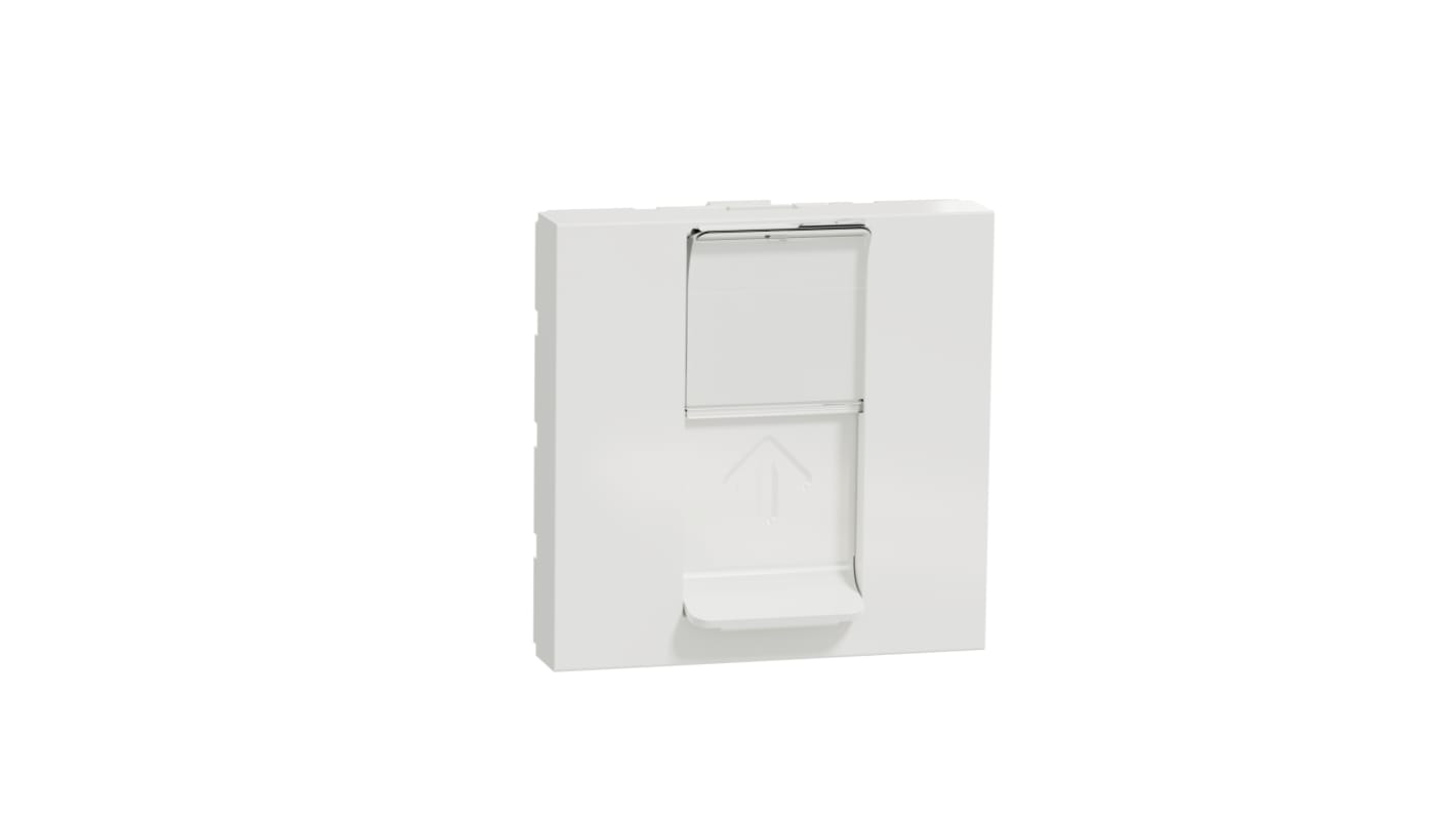 Schneider Electric Unica Series Female RJ45 Socket, Flush Mount, Cat6, S-FTP Shield