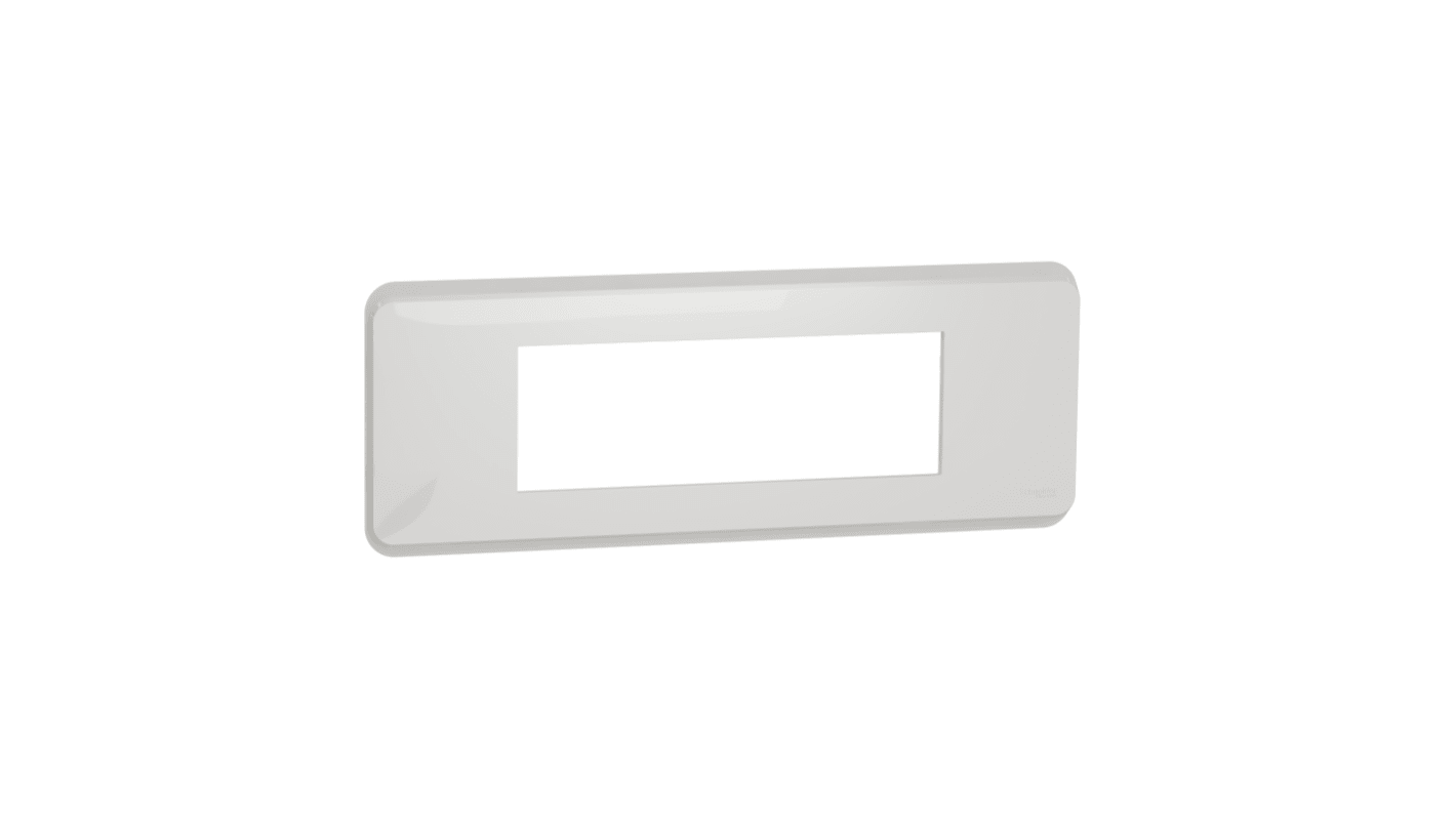 Couvercle Schneider Electric Unica Pro, 1 poste, Blanc, Thermoplastique