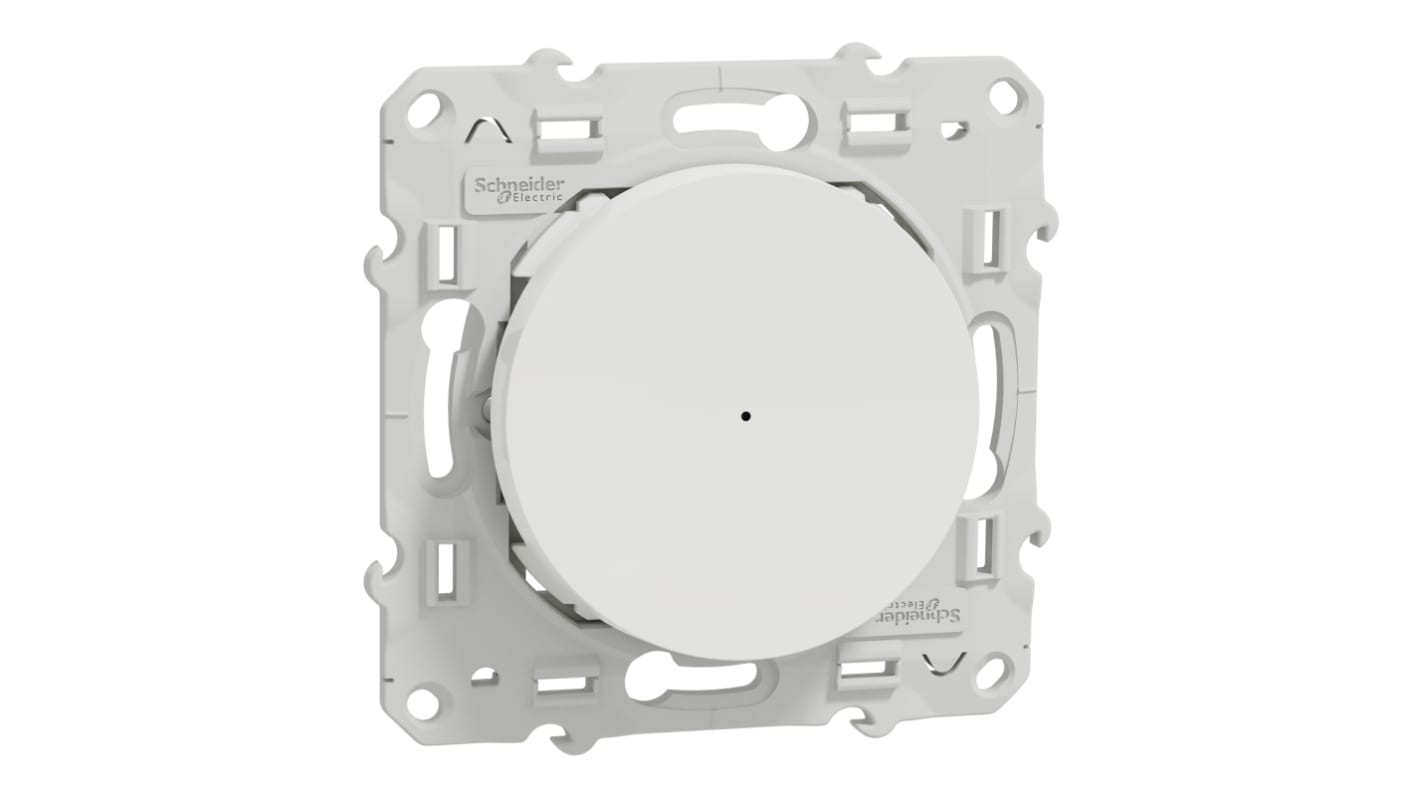 Interruptor de balancín, Blanco, Montaje Enrasado, IP20, Schneider Electric S520530W