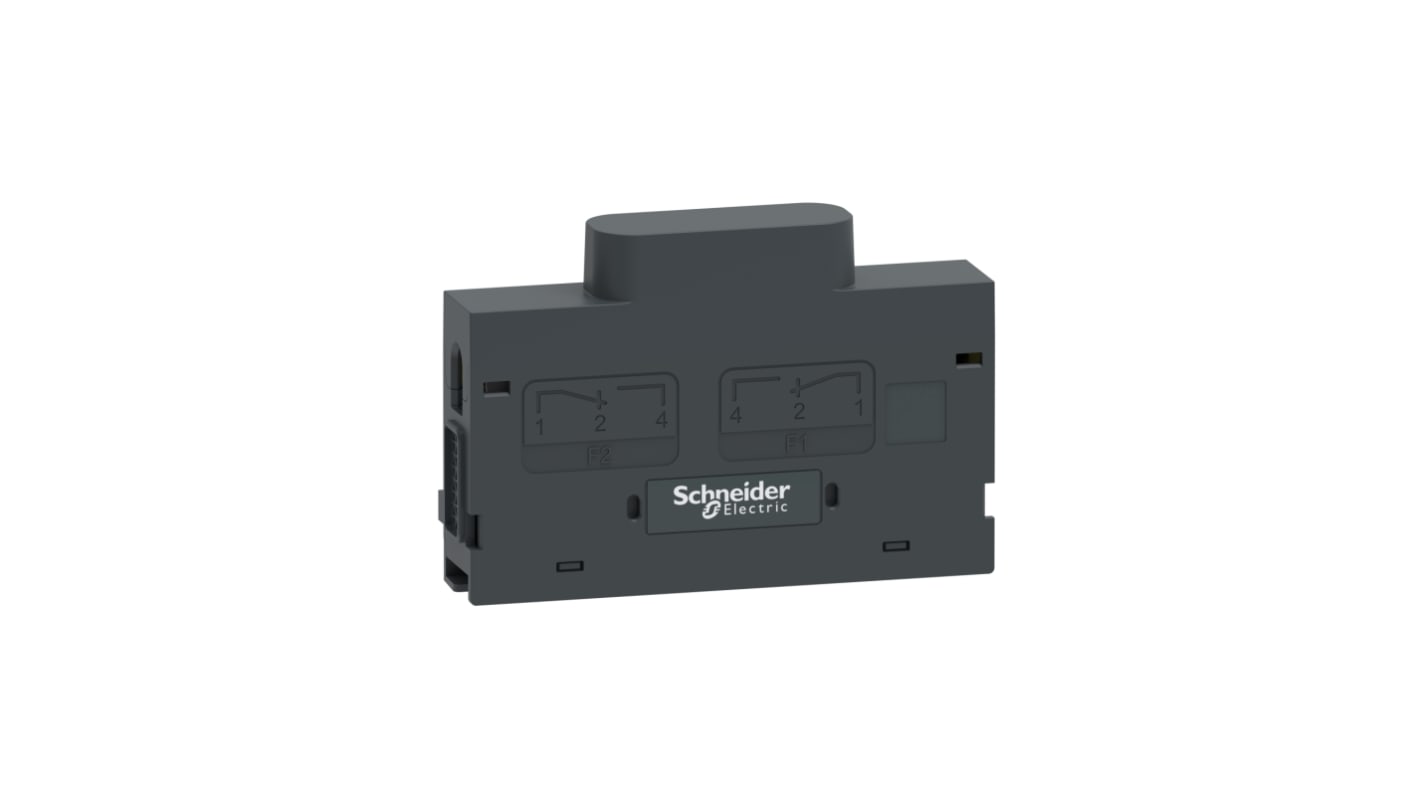 Schneider Electric TPS Hilfskontaktmodule TransferPacT, 2 NO (Schließer) + 2 NC (Öffner) Klemmbefestigung mit Schraube