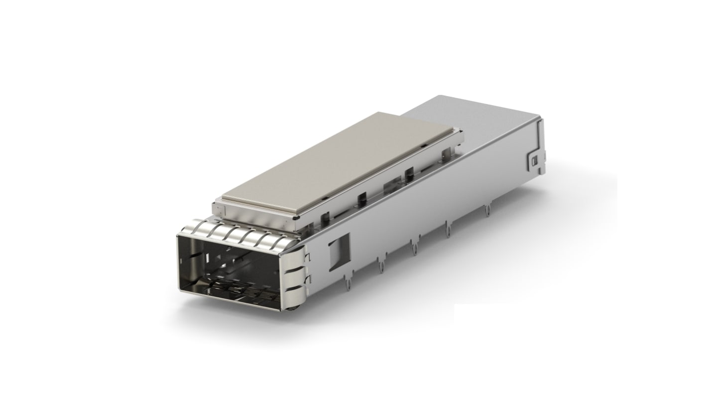 Conjunto de caja QSFP TE Connectivity 2354751-1, Serie 2354751 para uso con Placa de circuito impreso