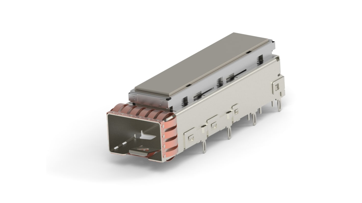 SFP+ 1x1 Cage Assembly, Thermal Bridge