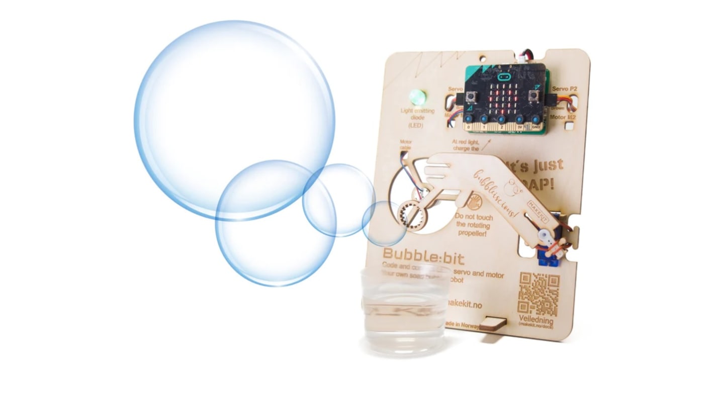 Kit per robot MakeKit AS Bubble:bit, Kit di apprendimento personale