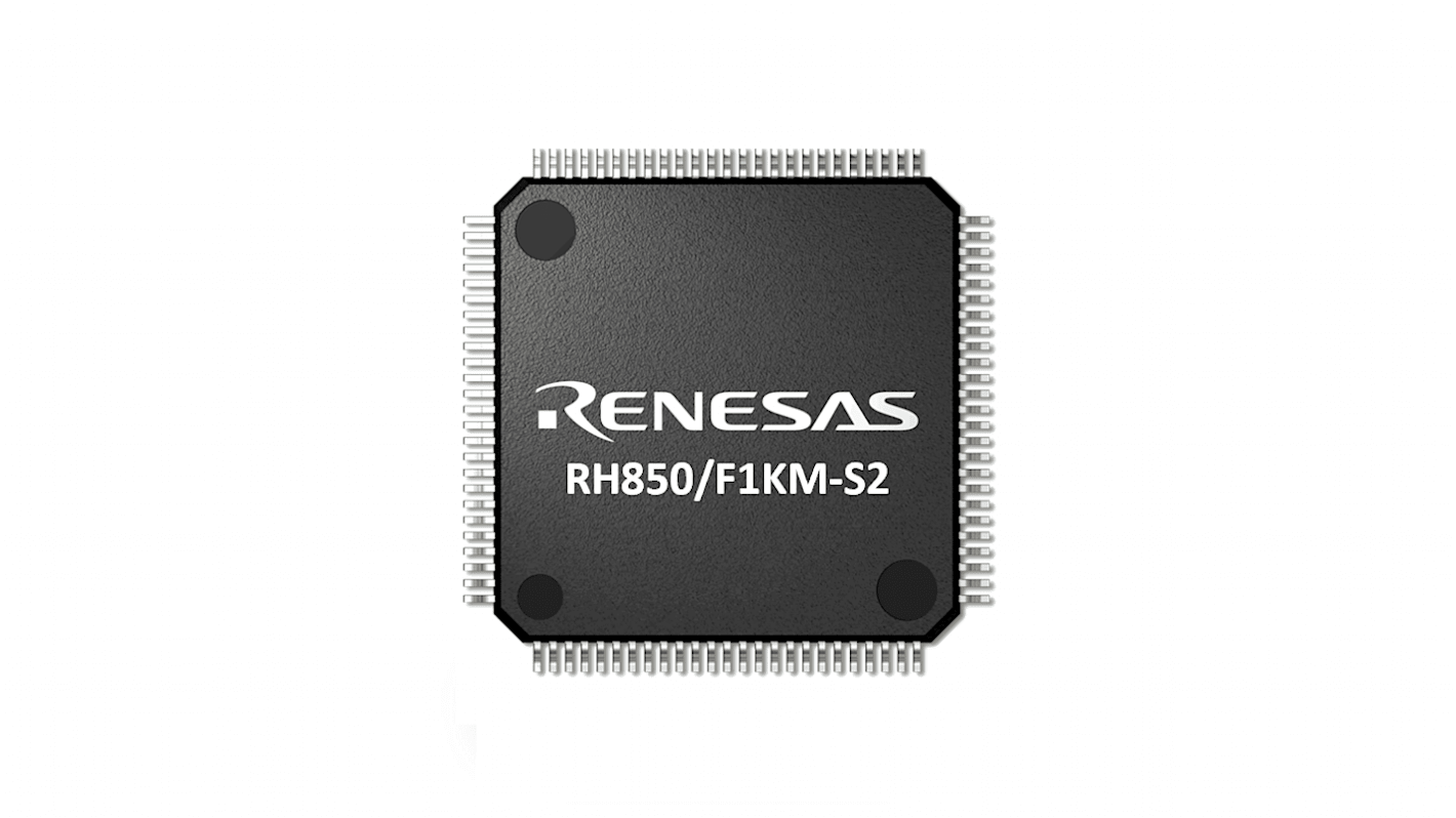 Renesas Electronics Mikrocontroller RH850 32-Bit-MCU 32bit SMD 2 MB LQFP 100-Pin 240MHz