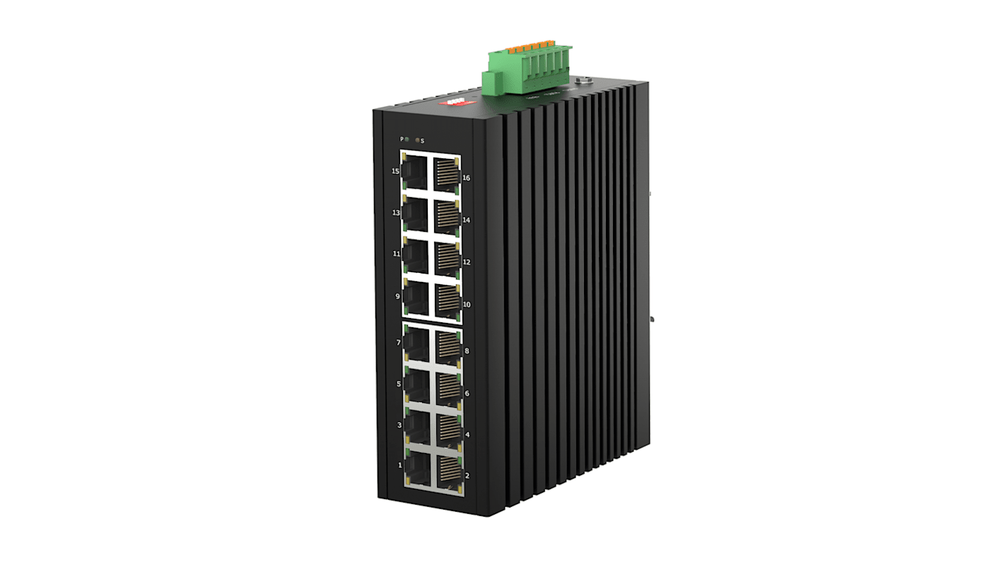 Switch Ethernet RS PRO , 16 puertos