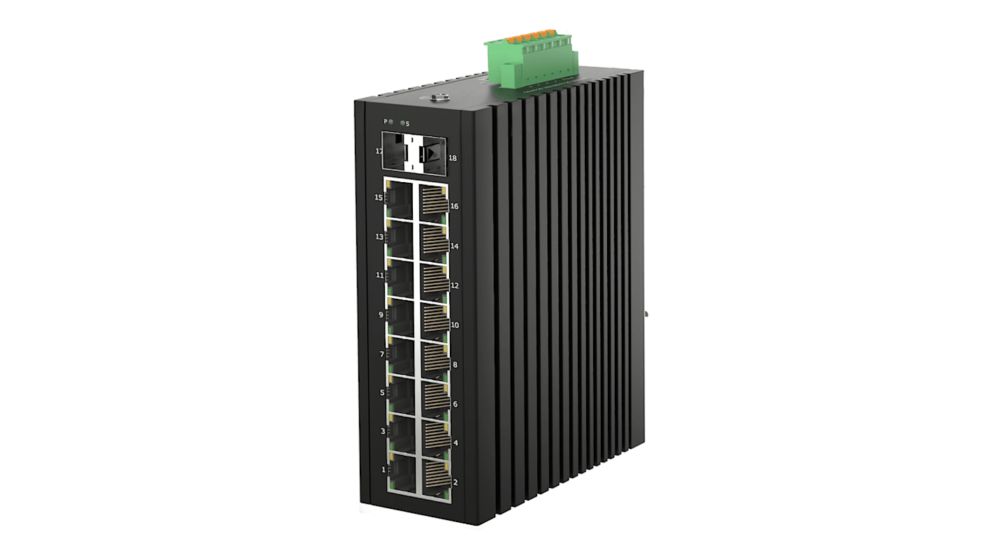 Switch Ethernet RS PRO , 16 puertos