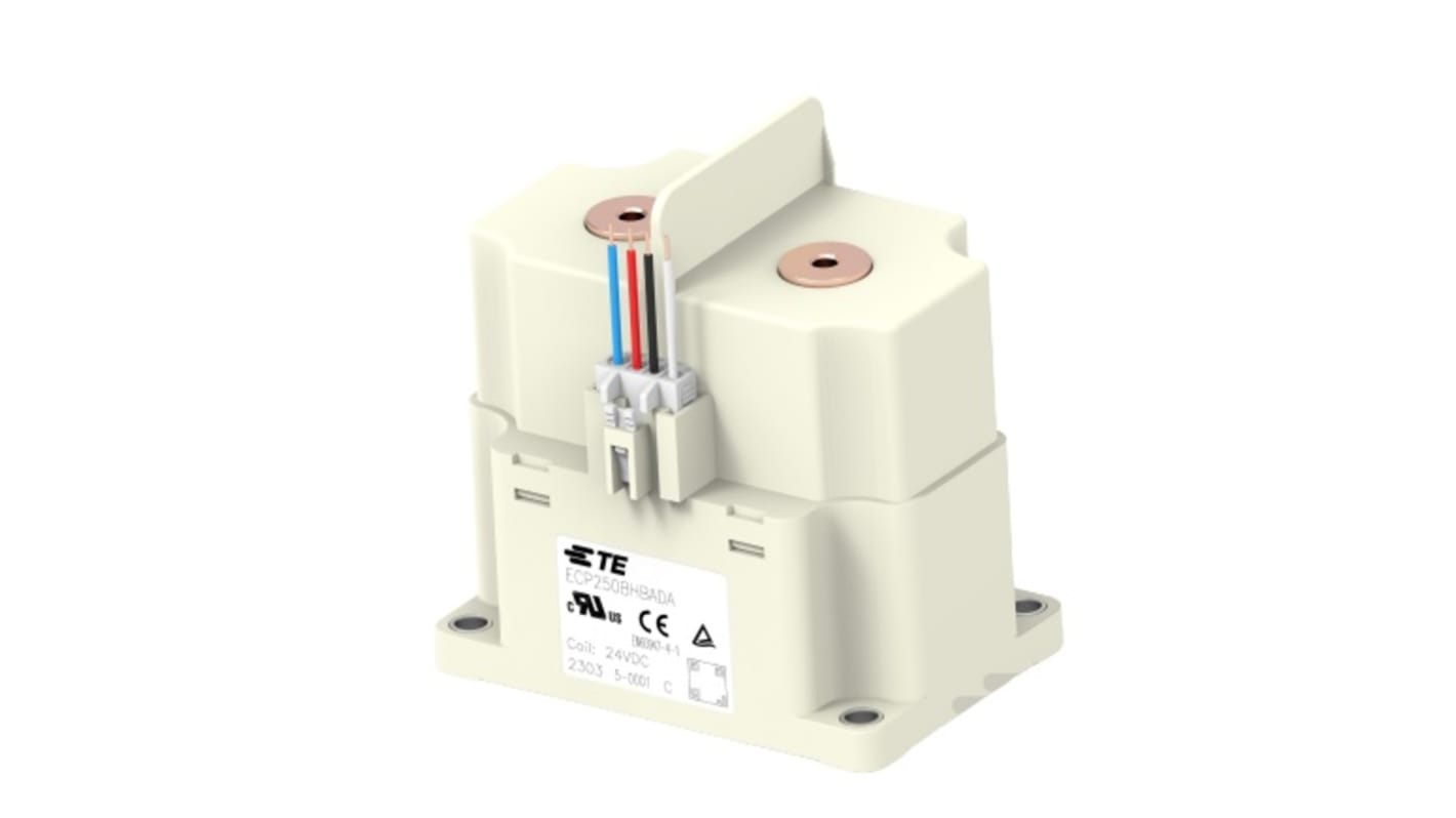 TE Connectivity 2071568 Series Contactor, 24 V dc Coil, 1-Pole, 250 A, NO, 1.5 kV dc