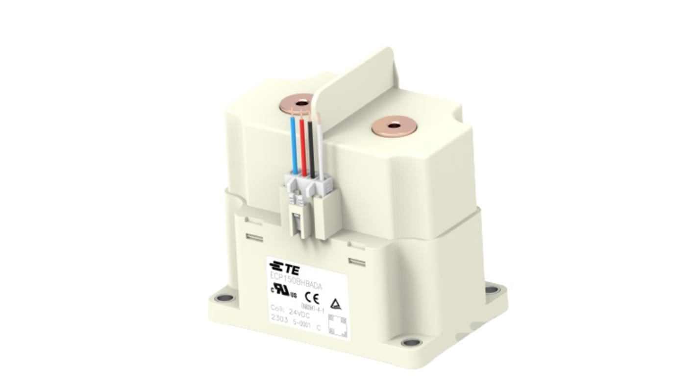 TE Connectivity ECP150B Series Contactor, 24 V dc Coil, 1-Pole, 150 A, NO, 1.5 kV dc