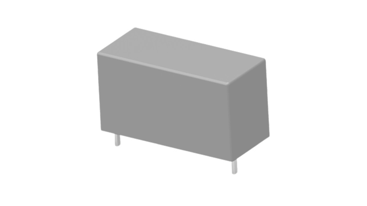 TE Connectivity PCB Mount Power Relay, 24V dc Coil, 12A Switching Current, SPST