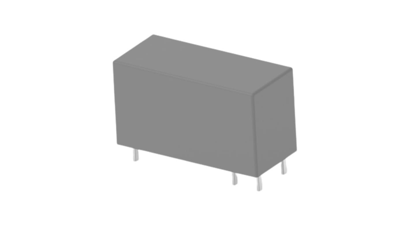 TE Connectivity PCB Mount, Plug In Power Relay, 5V dc Coil, 16A Switching Current, SPST