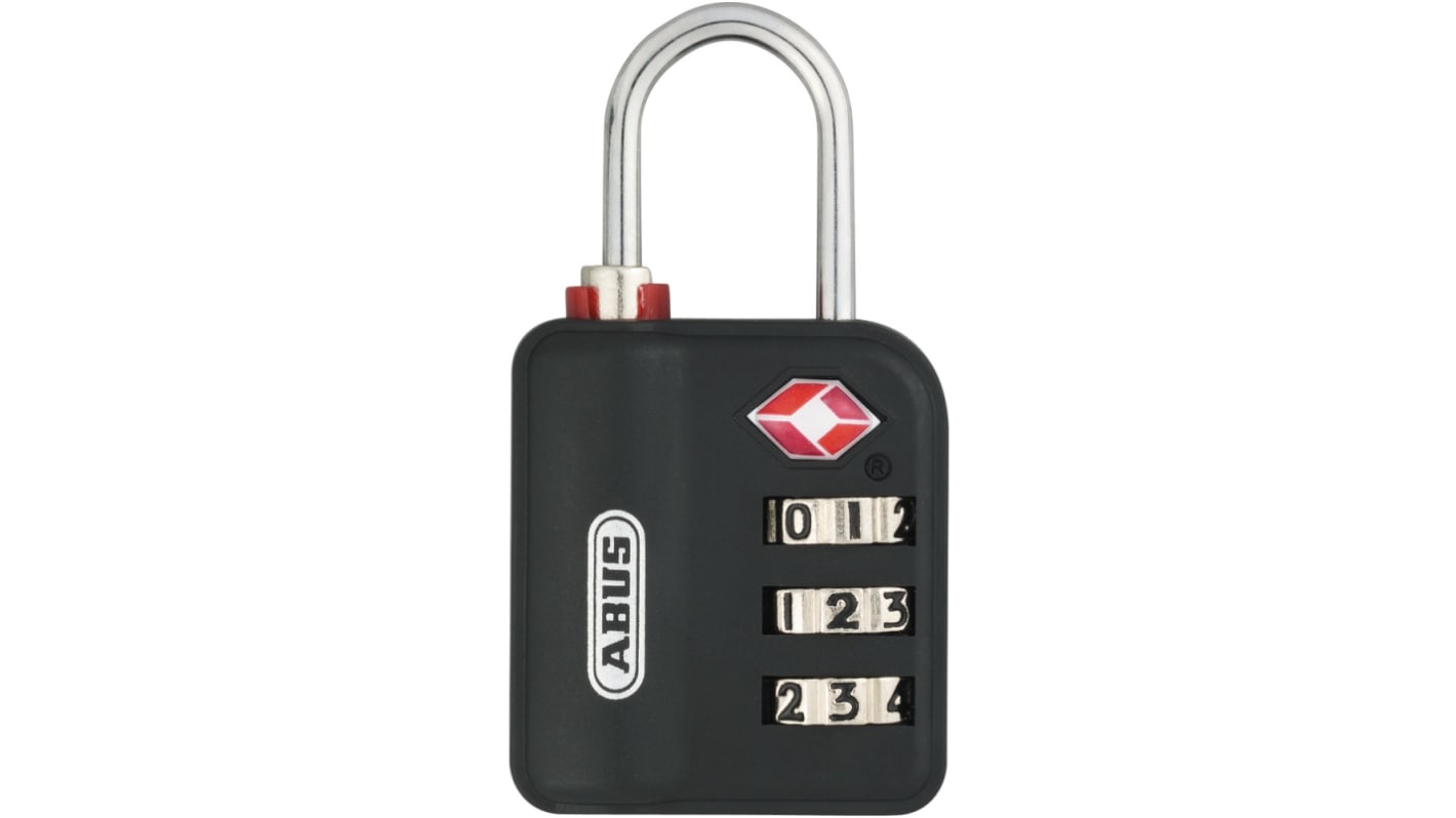 Padlock Plastic Padlock, 3mm Shackle, 33mm Body