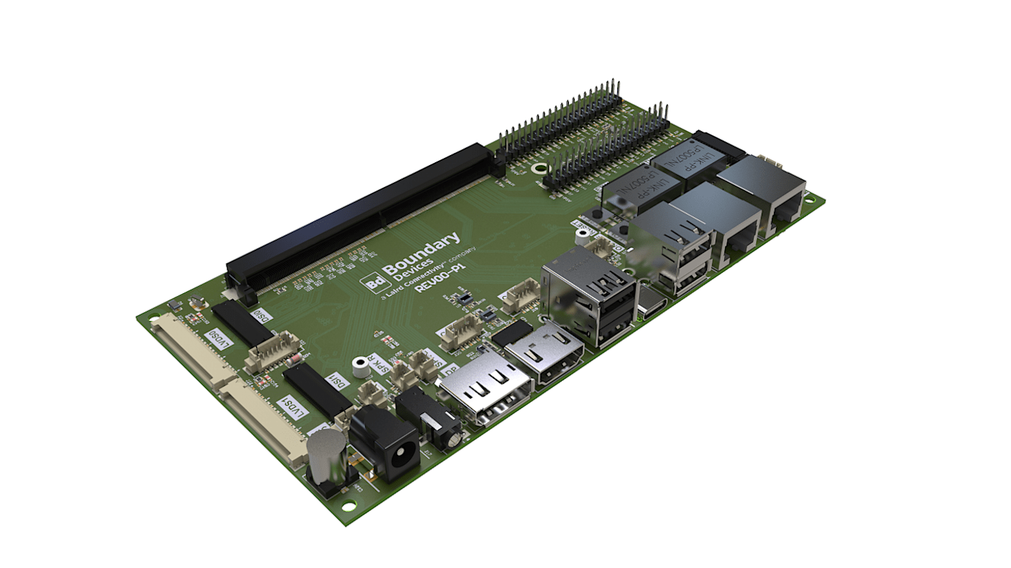 Modulo WiFi Ezurio SMARC_CAR_BRD, 5V, 82 x 50mm