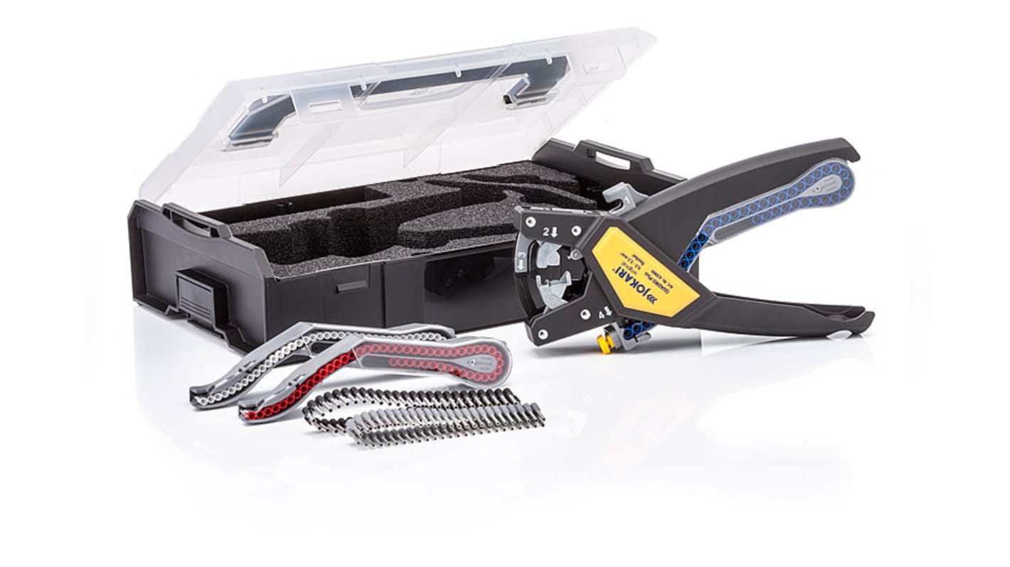 Jokari 620 Series QUADRO Plus Set Wire Stripper, 13AWG Max, 259 mm Overall