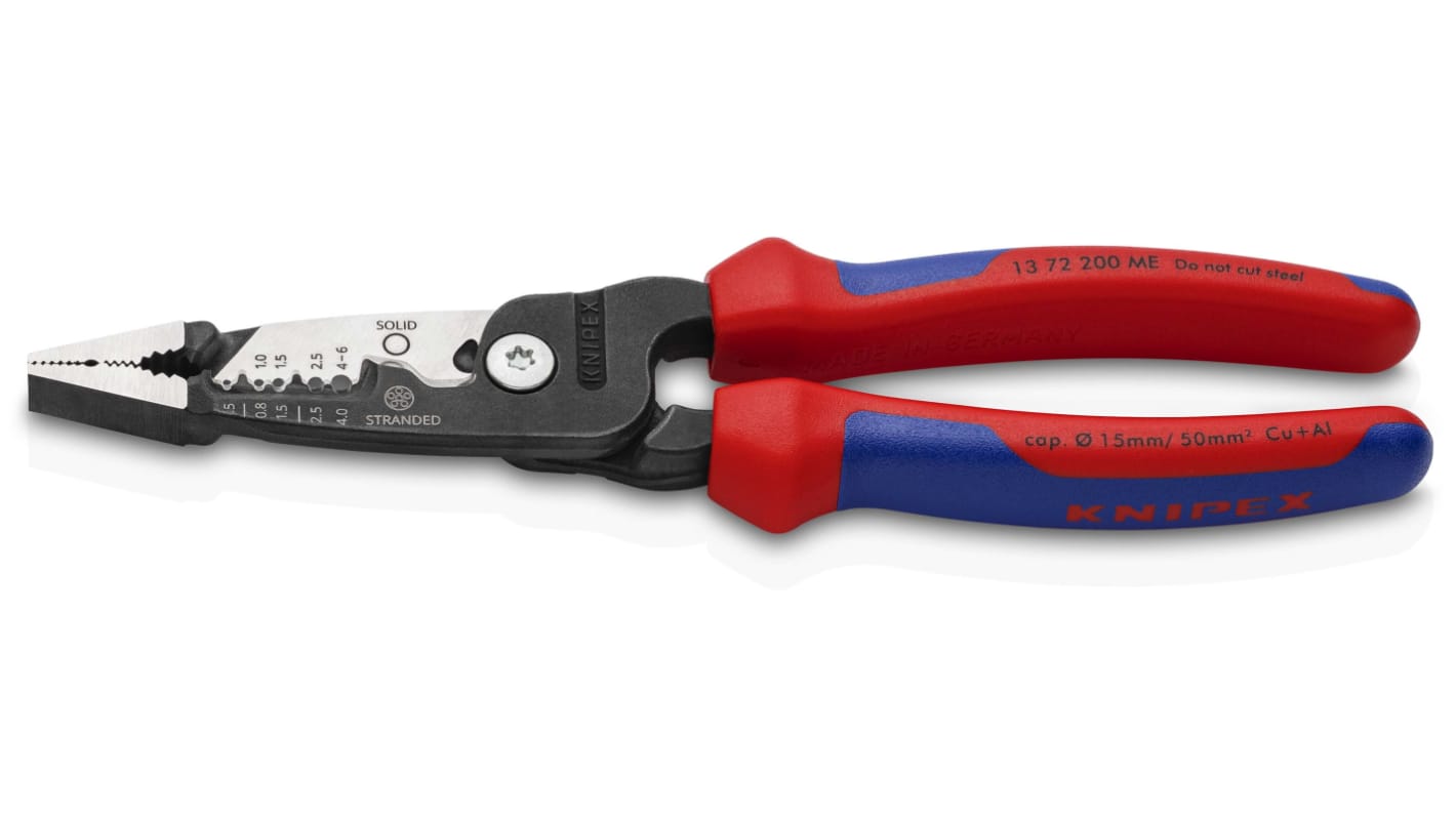 Spelafili Knipex per uso con cavo Piatto