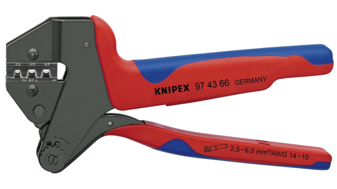 97 43 66 | Knipex Knipex 97 4366 Hand for MC4 Multi-Connect Connectors ...