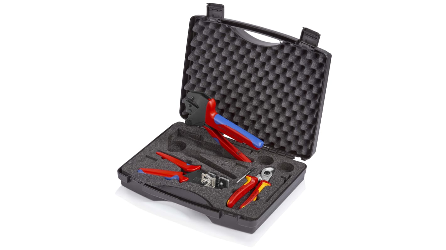 Kit di terminali a crimpare Knipex, Crimpatura