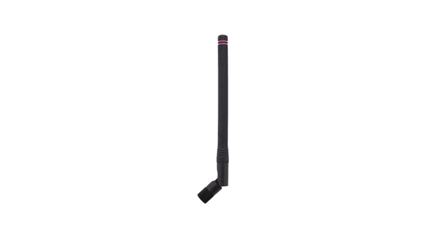TE Connectivity ANT-2.4-CW-HWR-RPS Rod WiFi Antenna with SMA Connector, ISM Band