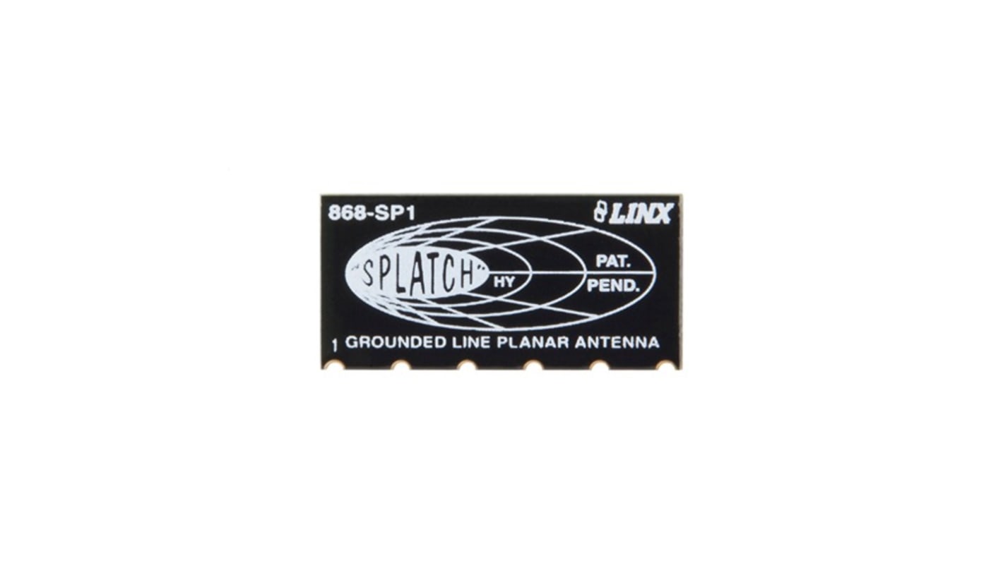 Telemetrická anténa Všesměrový ANT-868-SP Lepidlo OnBoard 850MHz 885MHz TE Connectivity 1.1dBi LoRaWan